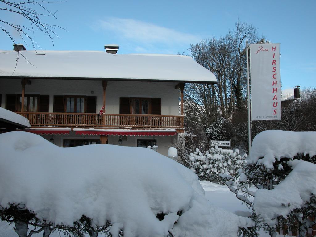 Hotel-Restaurant Zum Hirschhaus Inklusiv Chiemgaukarte Ruhpolding Exterior foto